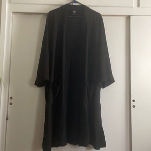Longline blazer duster